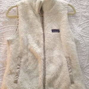 Patagonia cream vest